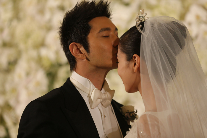 杨颖黄晓明婚礼现场生图