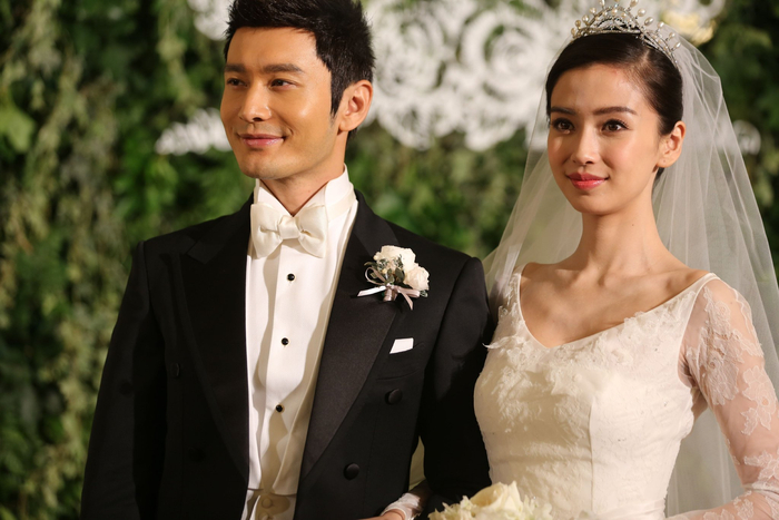 杨颖黄晓明婚礼现场生图
