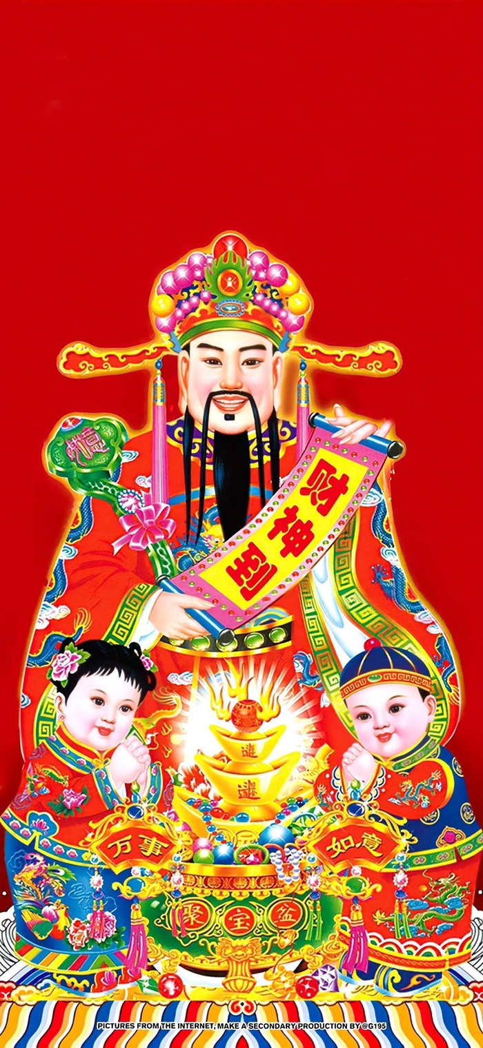 没有什么是财神解决不了的如果有就多来几个财神爷