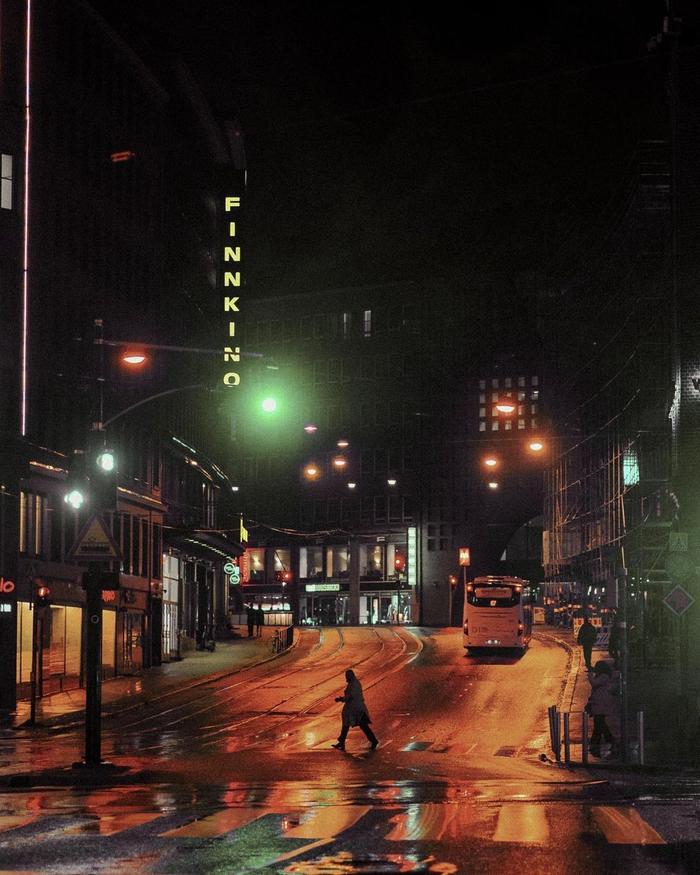 繁华城市夜景图片孤独图片