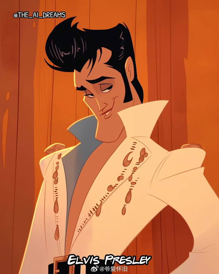 迪士尼画风明星p2