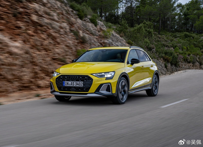 周三早!海外新款奥迪a3新推出了一款allstreet版本车型