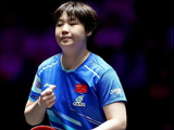 国乒双子星齐头并进！蒯曼4-2胜日本名将，总决赛女单4强已出其三
