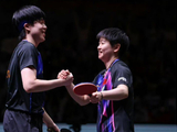 乒乓总决赛：混双4强全部诞生！国乒主力5胜1负，将迎战松岛张本