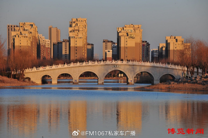 这就是淄博丨夕照齐盛湖