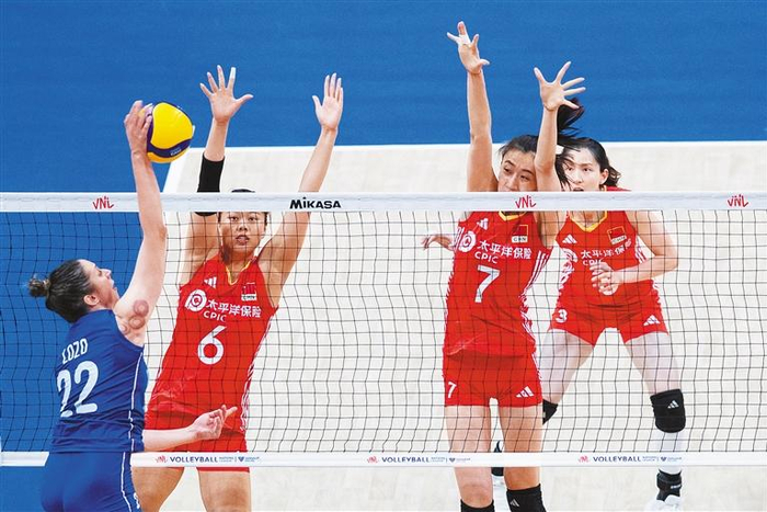 中国队胜塞尔维亚队