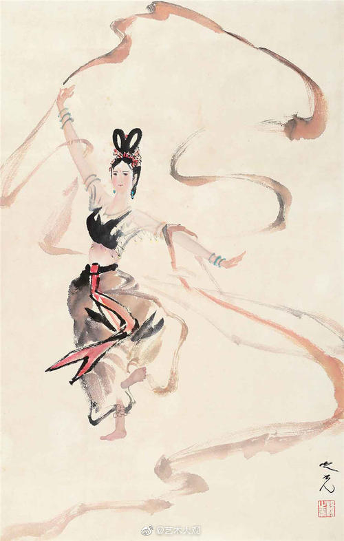 杨之光国画人物作品欣赏 杨之光,1930年生于上海……