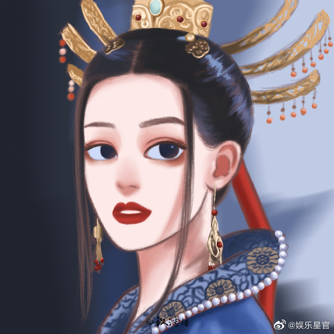 迪丽热巴长歌行动漫头像很q很形象