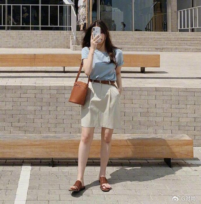夏日复古风穿搭必备,学会这几点,休闲又舒适