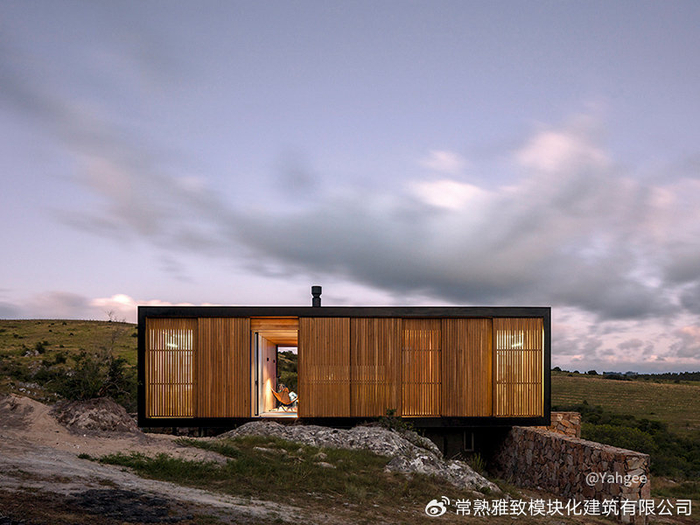 预制住宅工业和自然景观完美结合
