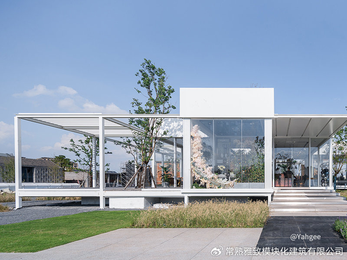 绿色建筑的典型代表 钢结构模块化建筑