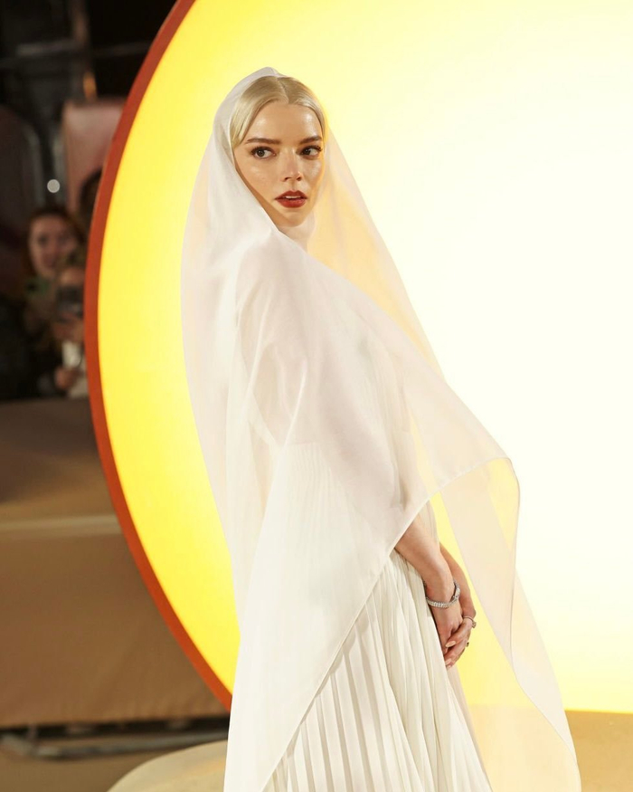 安雅·泰勒-乔伊 @ 《沙丘2》伦敦首映红毯 官宣了有