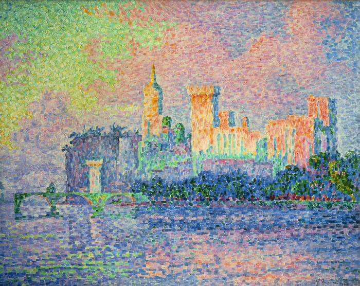 保罗·西涅克(Paul Signac)法国新印象派画家