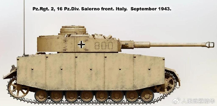 间隔装甲/格栅装甲的先驱,二战德国4号坦克h/j型|裙板|坦克|格栅_新浪