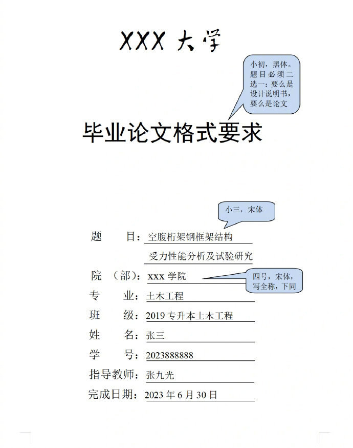 毕业论文格式要求通用版|毕业论文|格式|通用_新浪新闻