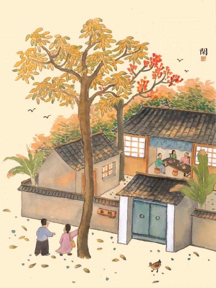 中国插画师唯美治愈图片