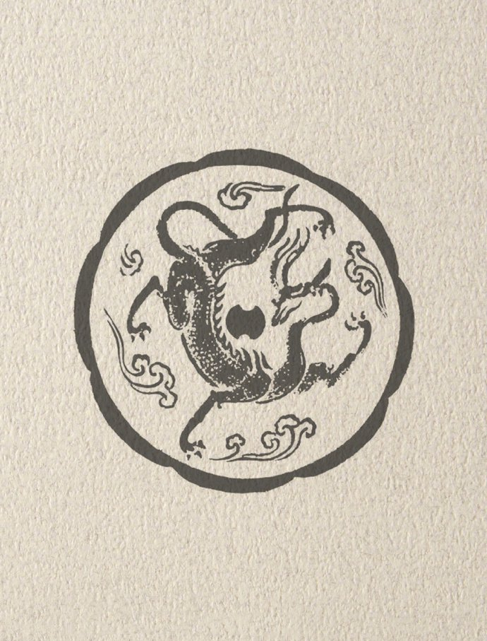 中国传统瓦当纹样!