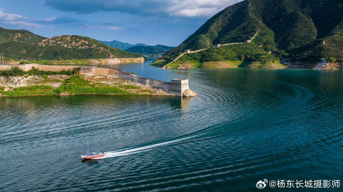 前段时间在河北唐山潘家口水库 行摄喜峰口长城