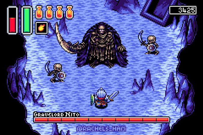如果黑暗之魂是像素rpg