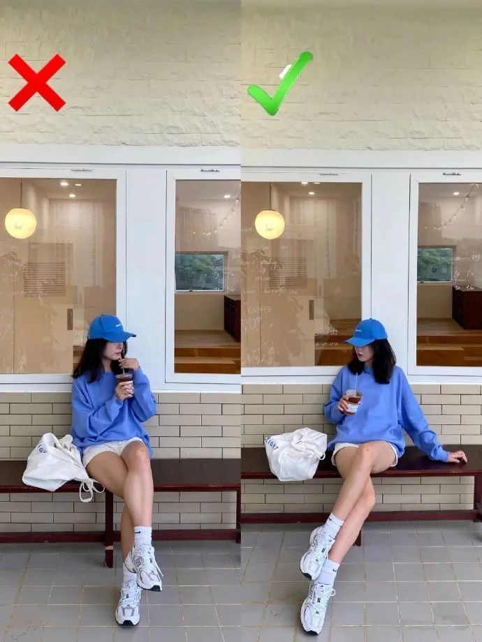 坐姿拍照怎么拍,8个拍照姿势,好身材,大长腿拍出来