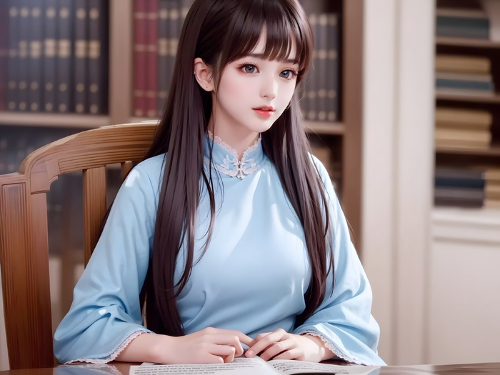 民国风美女怀旧高清ai绘画壁纸手机电脑高清壁纸 图集动漫二次元