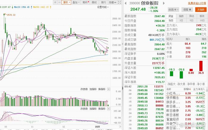 创业板暴跌近6年的股票(创业板暴跌近6年的股票是什么)