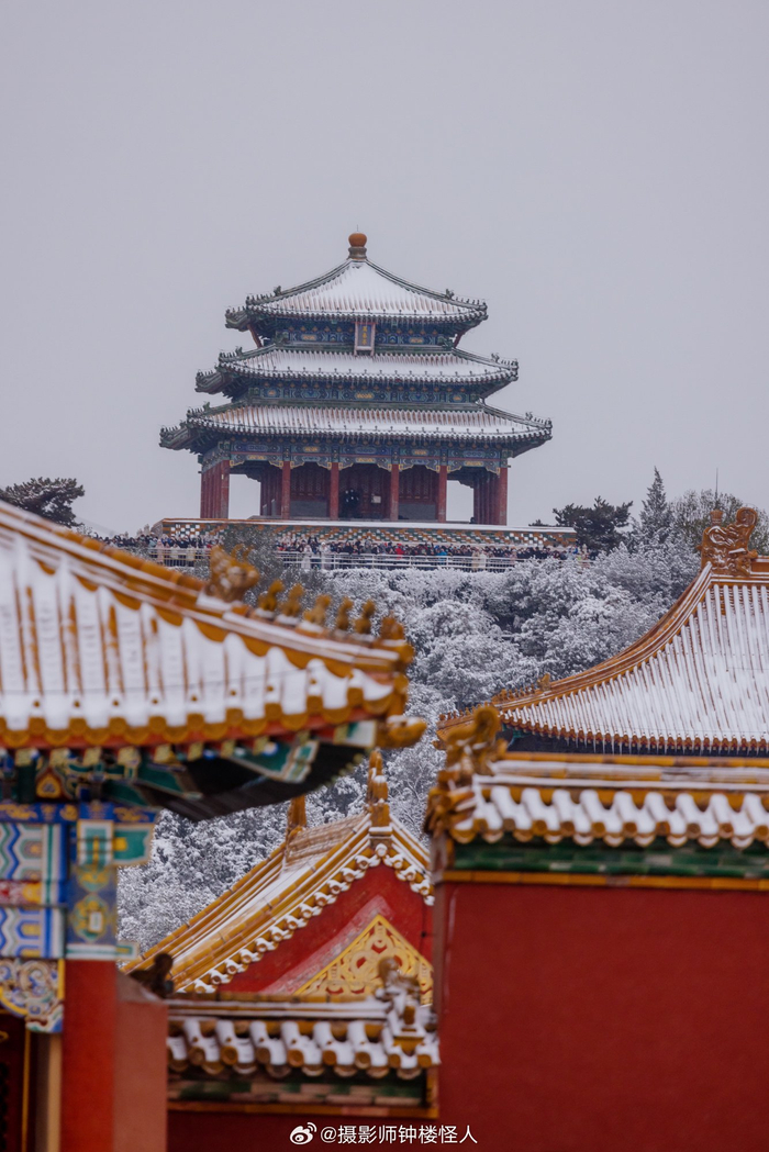 一下雪北京就变成了北平