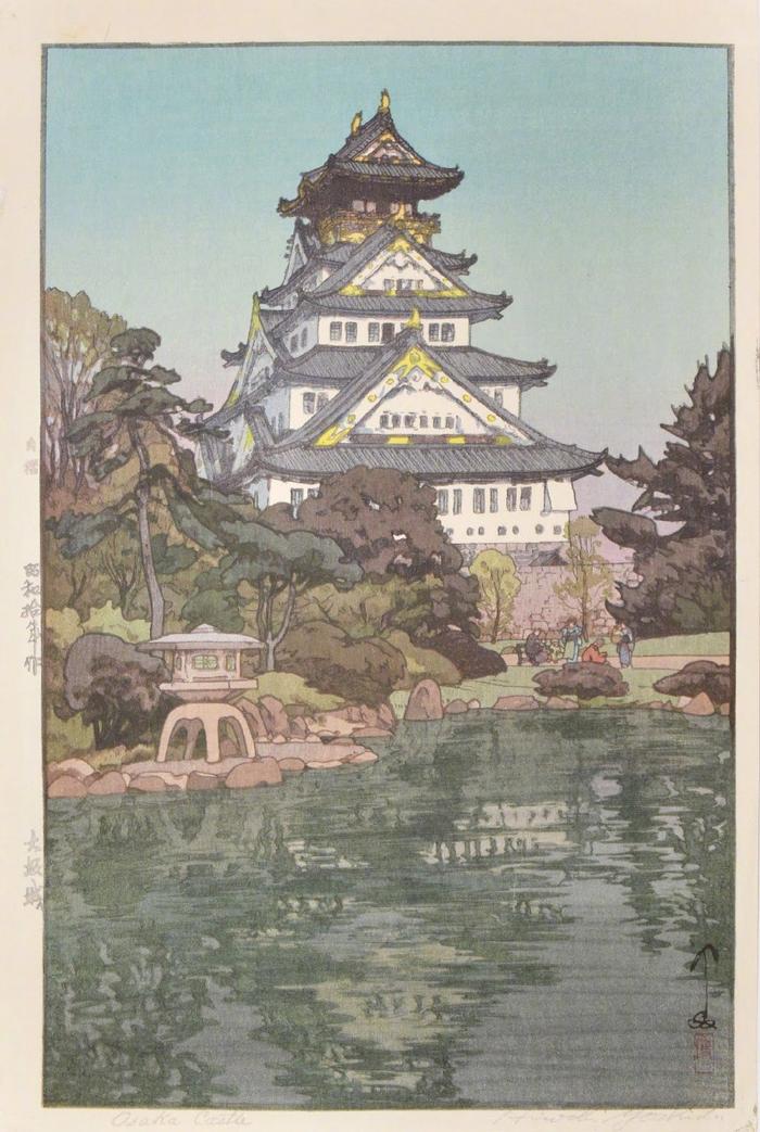 日本版画家Yoshida Hiroshi (1876-1950) 作品欣赏！