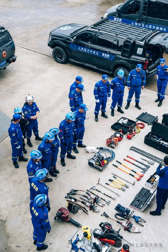 上海蓝天救援队2024年春季综合训练
