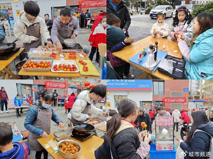 与居民互动图片以上是居民兑换奖品图片借助一年一度元宵节来临之际
