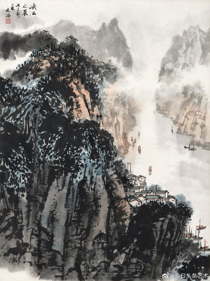宋文治山水画__财经头条