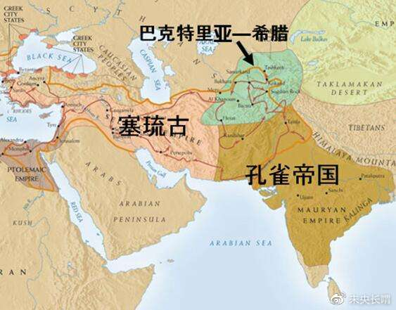 因为孔雀王朝的创建者旃陀罗笈多的家族原本世代饲养孔雀,因此得名