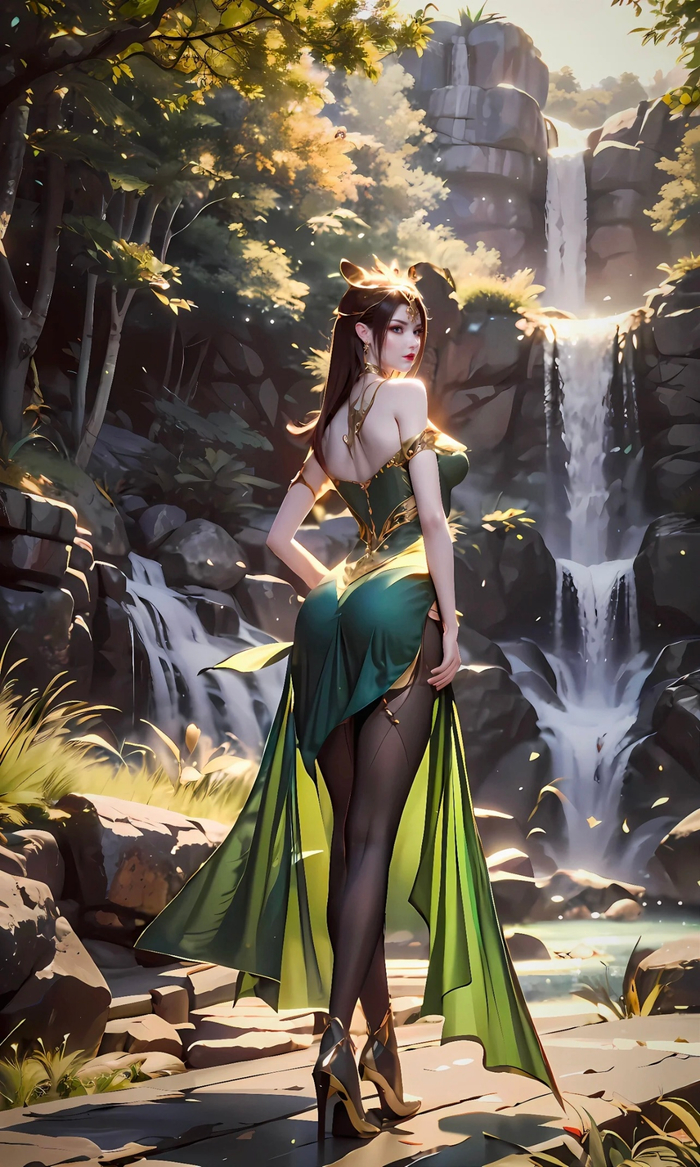 斗破苍穹 美杜莎女王 红色能驾驭,绿色一样好看!