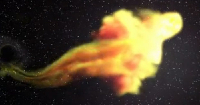 At2018hyz Exploding 黑洞吸积恒星物质后持续辐射__财经头条__新浪财经