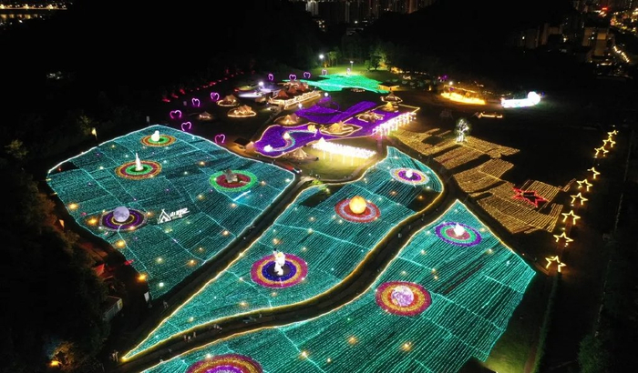 2024森山健康小镇沉浸式光影夜游乐园震撼来袭