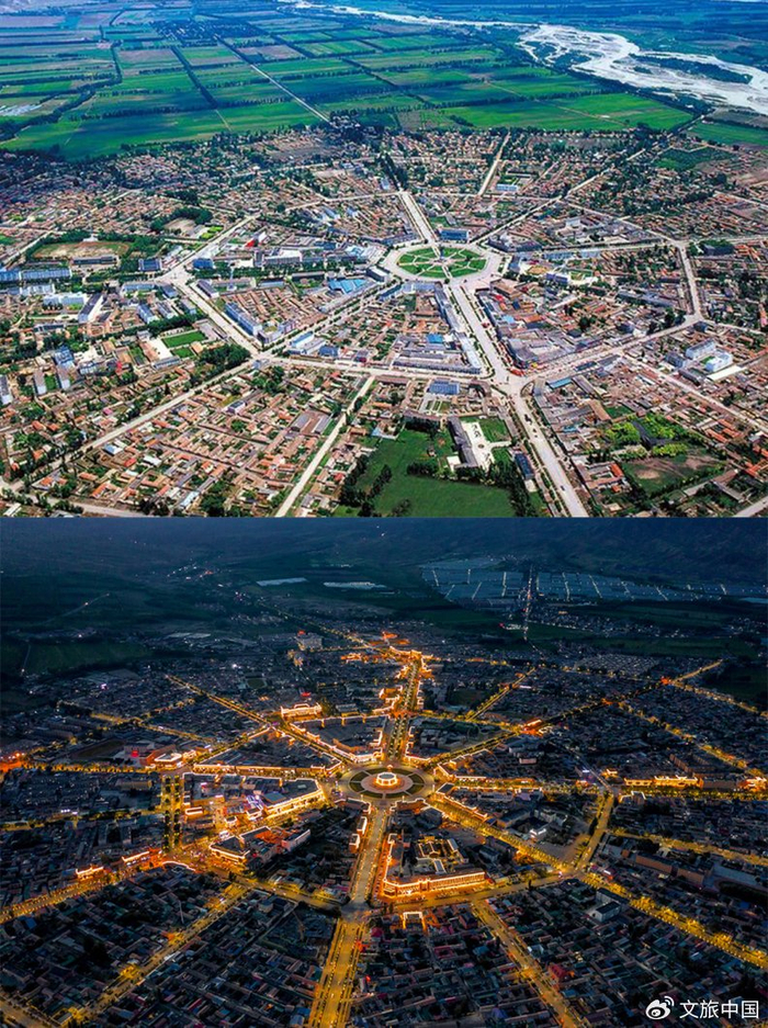 中国 | 俯瞰特克斯,我震撼不已!|新疆|中国|八卦城_新浪新闻