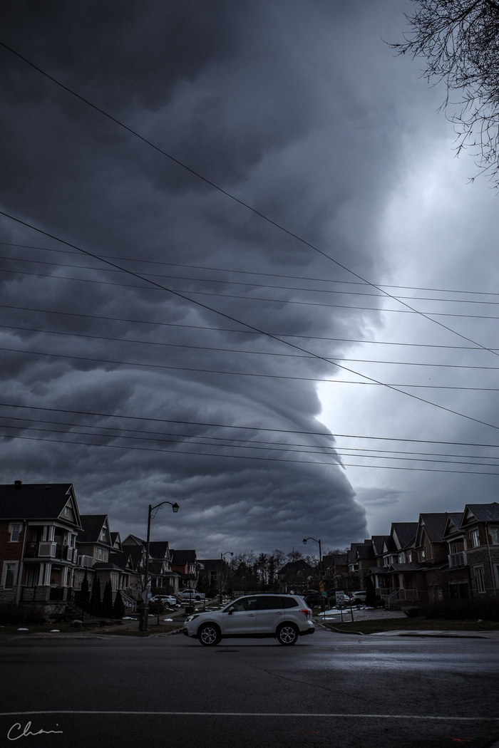这是谁在渡劫今天出门遇到天有异象遂赶紧停车拍照