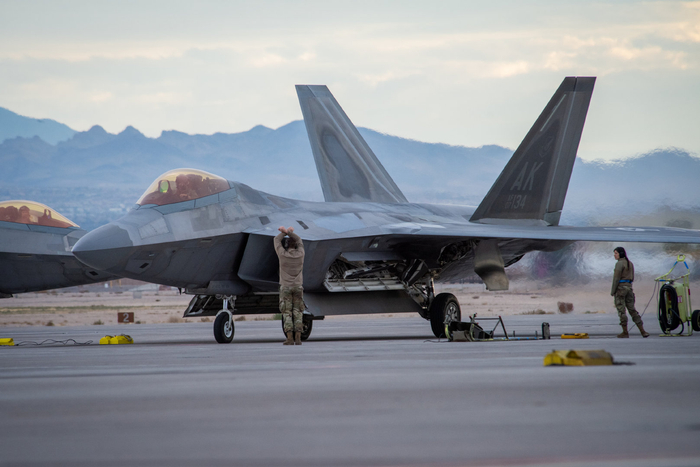 内华达州内利斯空军基地举行的竹鹰演习是由美国空军作战中心指导