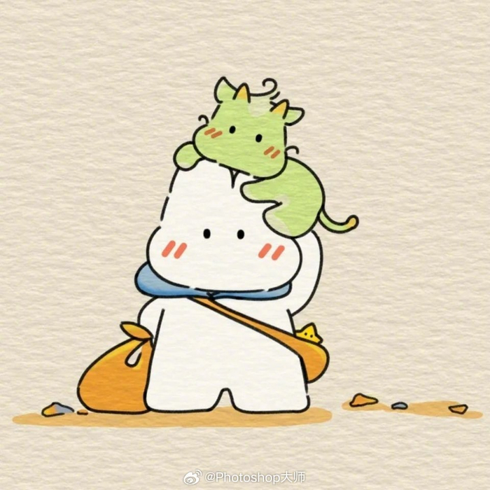 可可爱爱简笔画