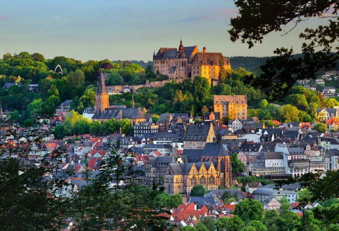 德国马尔堡marburg它是黑森州的文艺大学城