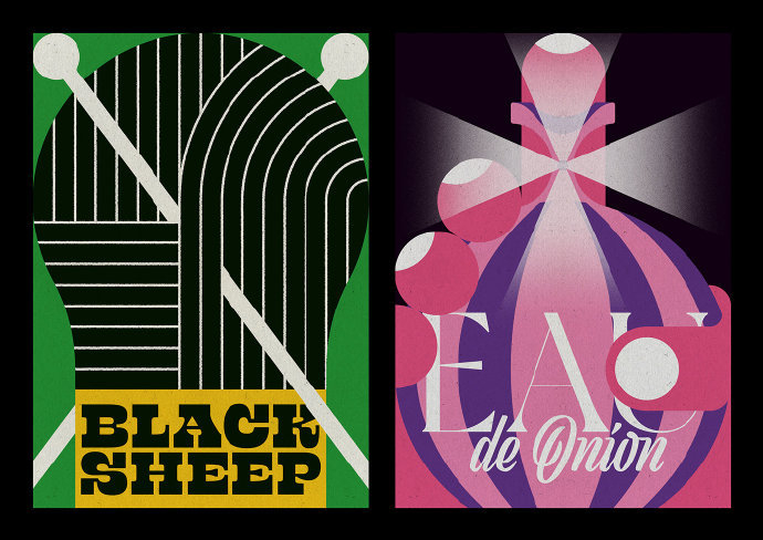 捷克设计师mariocarpe海报创意与版式设计欣赏