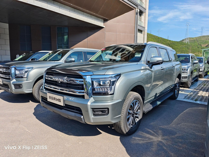 新哈弗h5全部四种颜色全在这儿了