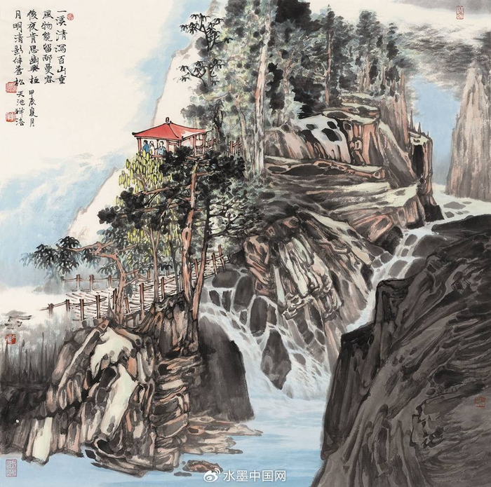水墨归心——国画家陈祥法艺术概况