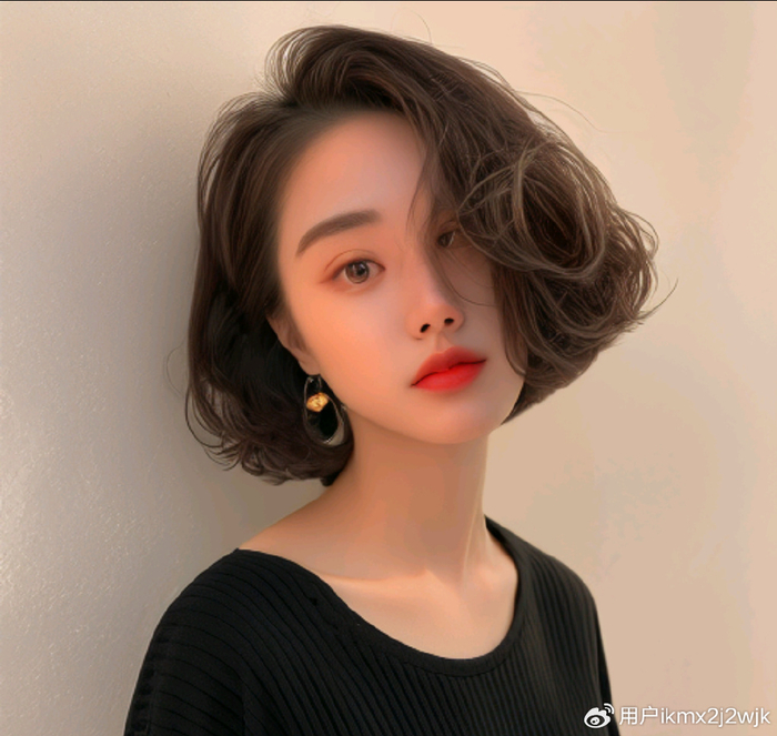 发型剪来剪去,波波头还是我最爱,洋气减龄很瘦脸|发型|瘦脸|最爱_新浪