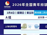 2026年全国青年男排挑战赛将展开第五个比赛日的较量