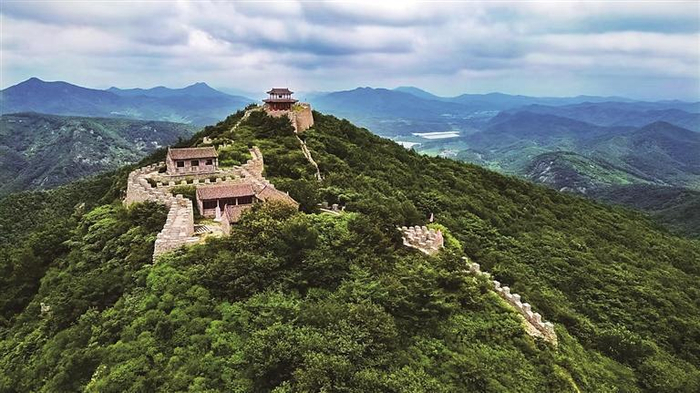 位于庄河市城山镇古城村万德屯的城山山城.