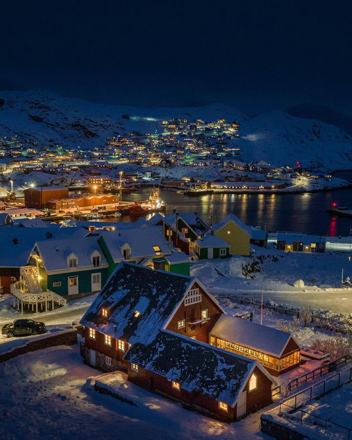 格陵兰的冬天