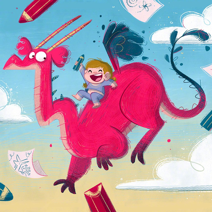 插画师estrelalourenco的绘画作品展示