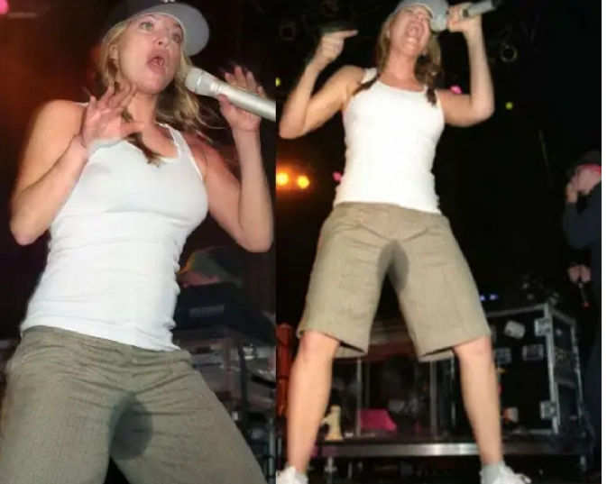 菲姬:不小心"尿裤子"尽管这已经是20年前的老事了,但是菲姬(fergie)