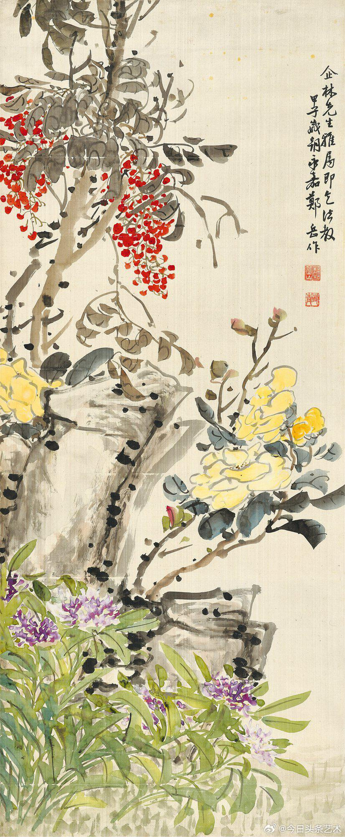 郑曼青花鸟__财经头条